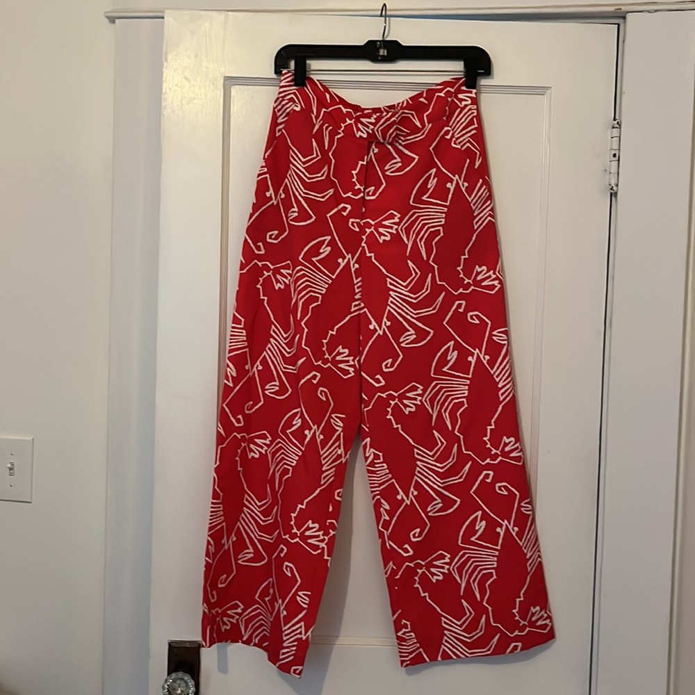 Tyler Böe red lobster pant
